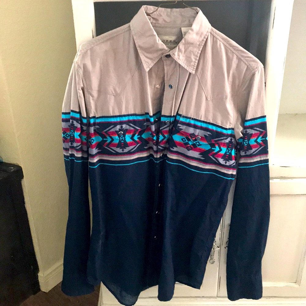 Men’s Roper Pearl Snap Shirt